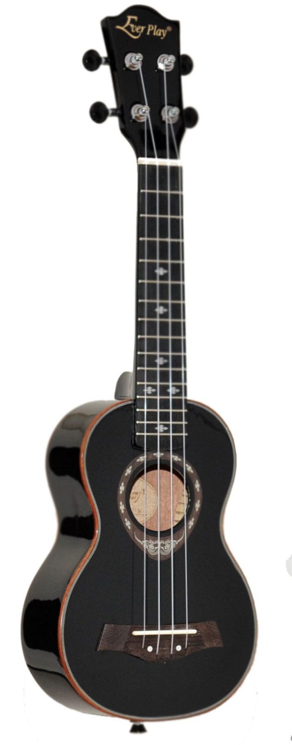 UKULELE SOPRANOWE EVER PLAY LA3-21 BK CZARNE