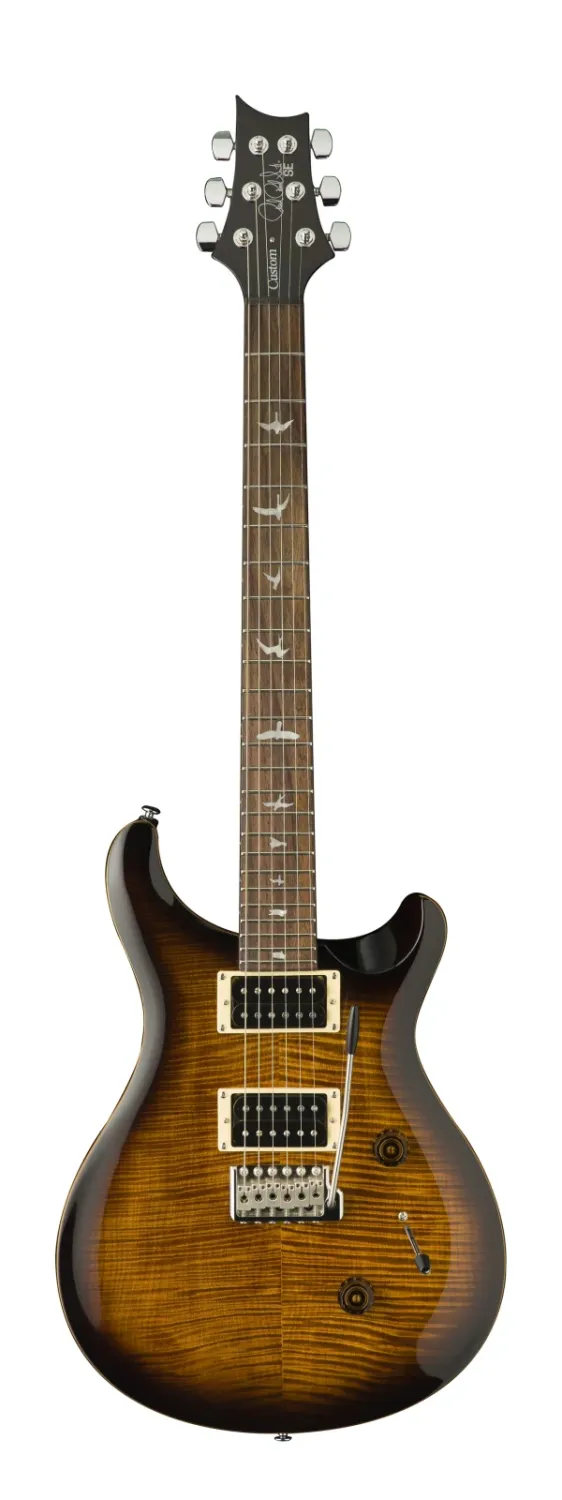 Gitara elektryczna prs custom24 2026 secu4fxrxn1bg black gold sunburst — Salon Muzyczny ELKA