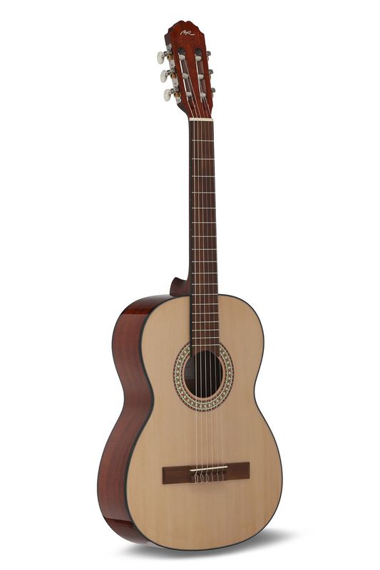 Gitara klasyczna 7/8 manuel rodriguez estudio świerk, wysoki połysk — Salon Muzyczny ELKA
