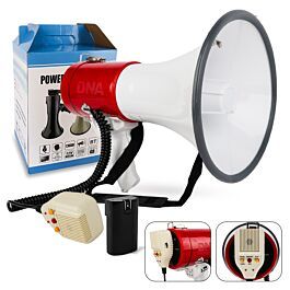 DNA MEGA2 — megafon 50 W z Bluetooth i USB — Salon Muzyczny ELKA