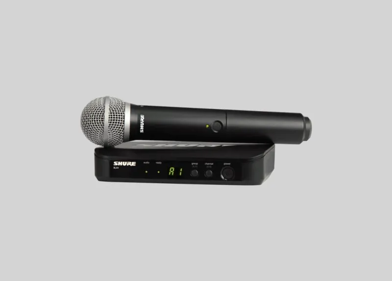 Shure BLX24E/PG58-H8E — bezprzewodowy zestaw wokalny
