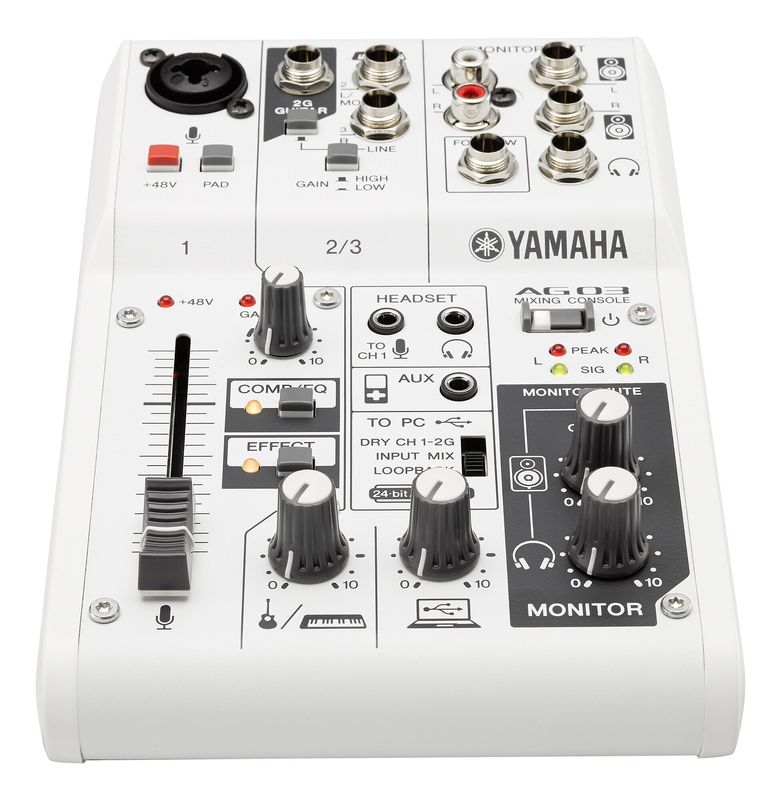 Yamaha AG03 — mikser i interfejs USB — Salon Muzyczny ELKA
