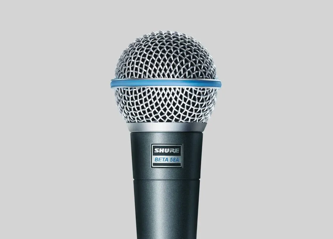Shure BETA 58A — mikrofon wokalny superkardioidalny