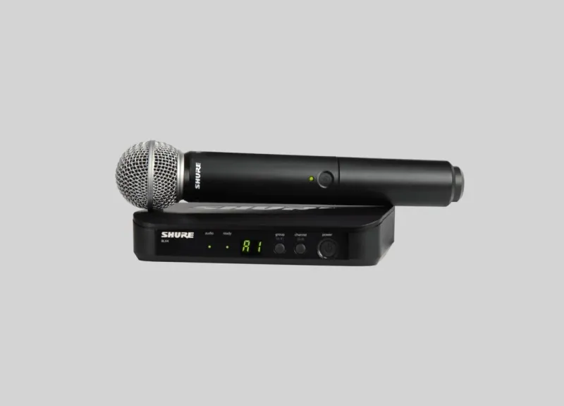 Shure BLX24E/SM58-H8E — bezprzewodowy zestaw wokalny