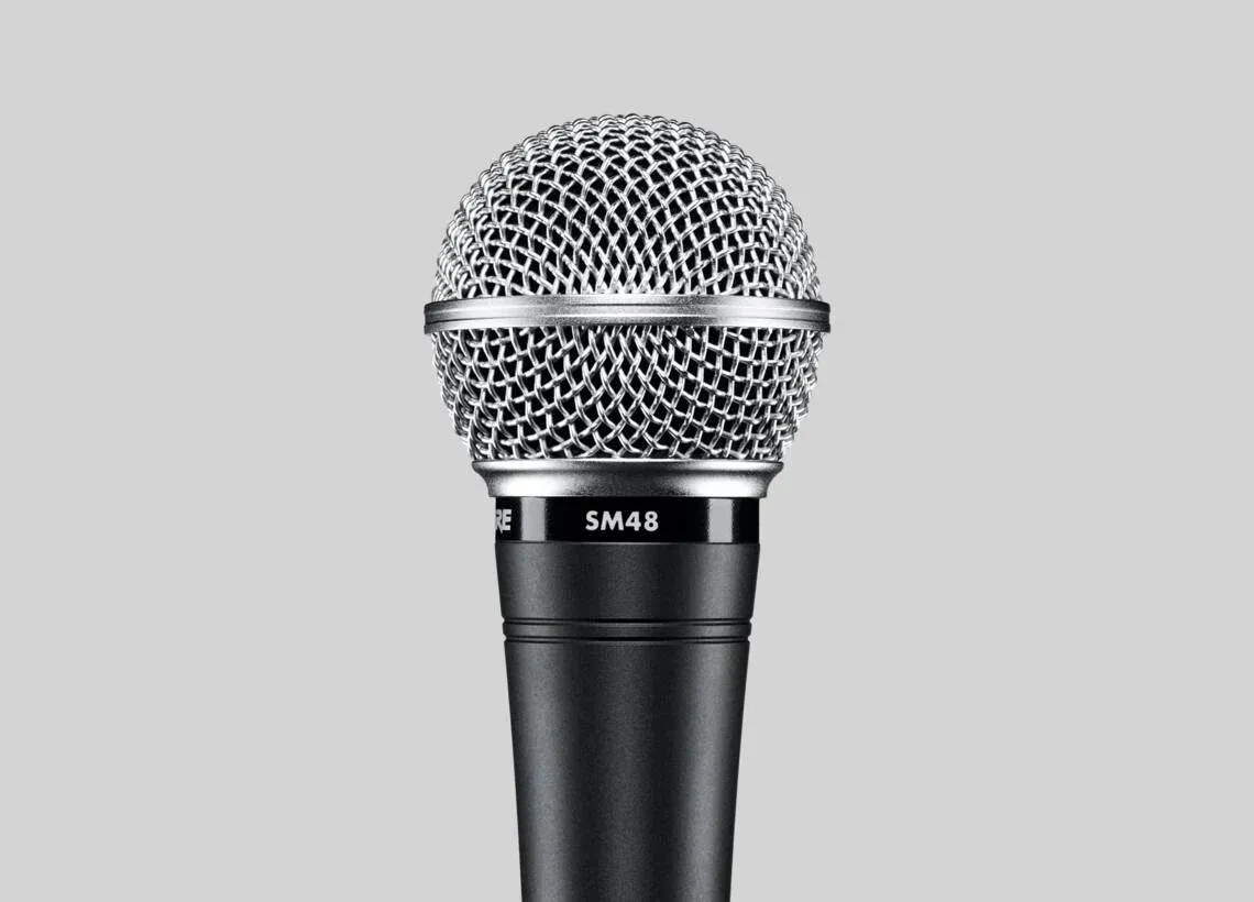 Shure SM48S-LC — mikrofon dynamiczny z wyłącznikiem