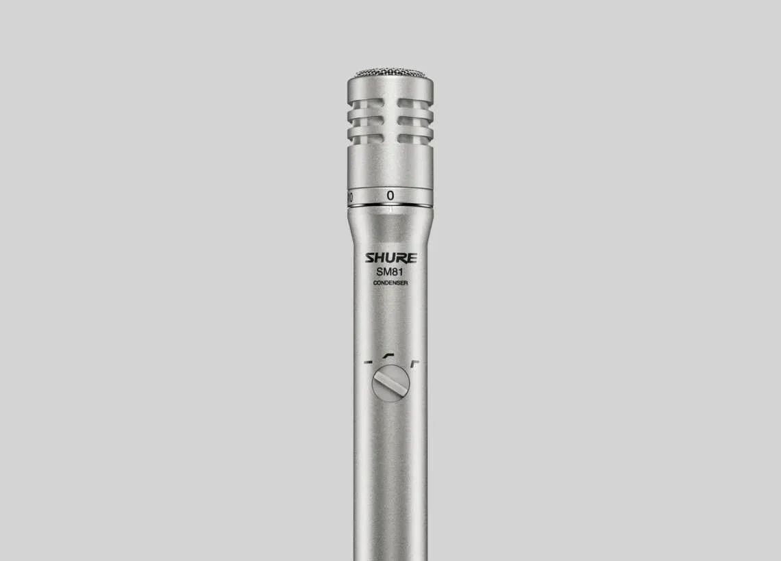 Shure SM81-LC — mikrofon pojemnościowy kardioidalny