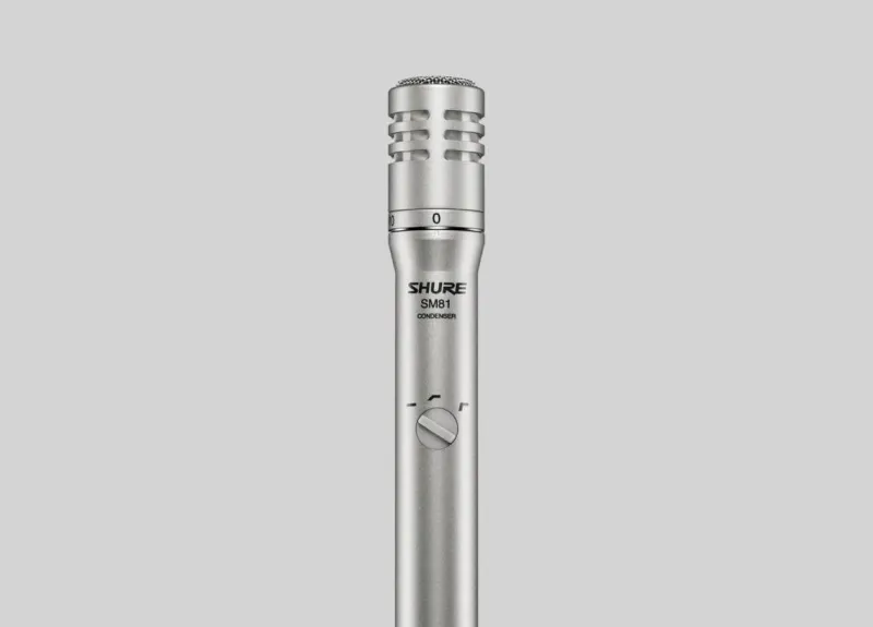 Shure SM81-LC — mikrofon pojemnościowy kardioidalny