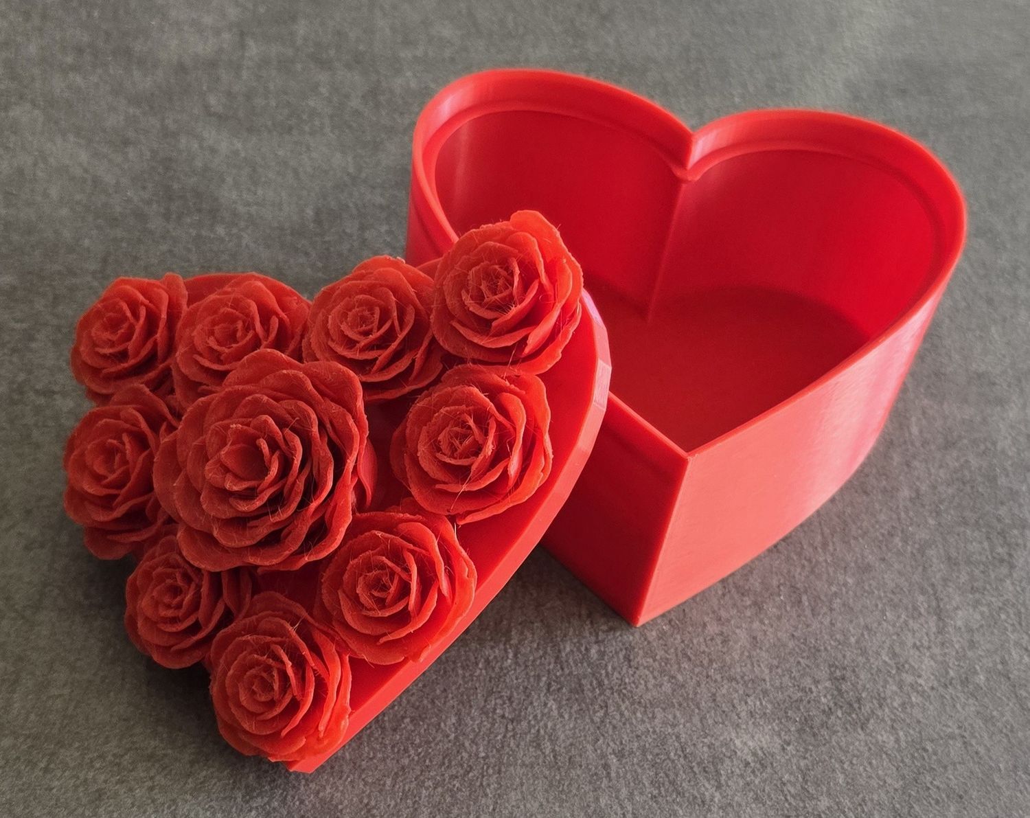 Cuore con rose
