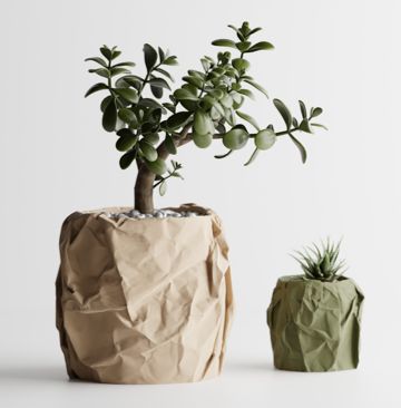 Vaso Origami
