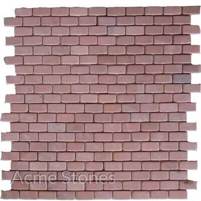 Brick Pattern Red Sandstone Tumbled