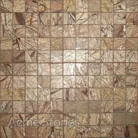 Regular Mosaic Rainforest Brown Antique 47x47mm