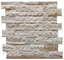 Stacking Dholpur Biege Split Chiselled 2in1in