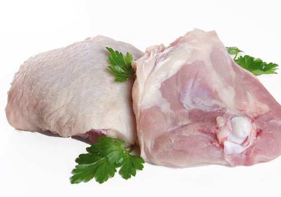 Contramuslos de pollo