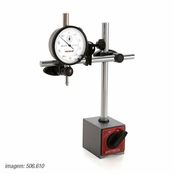 SUPORTE COM BASE MAGNÉTICA E AJUSTE FINO