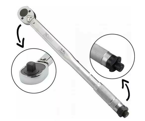 TORQUÍMETRO DE ESTALO - 42-210Nm - 1/2"