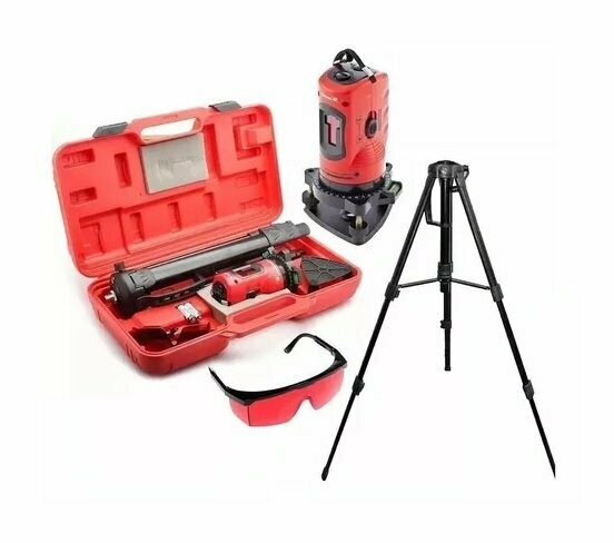 NÍVEL LASER COM TRIPÉ - AUTONIVELAMENTO