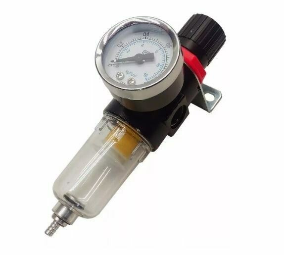 FILTRO COM REGULADOR DE AR - ROSCA 1/4