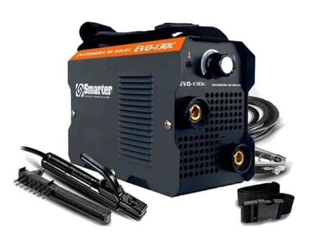 MÁQUINA DE SOLDA - INVERSORA - 130A - 220v - Produto Novo!!! mmelobit
