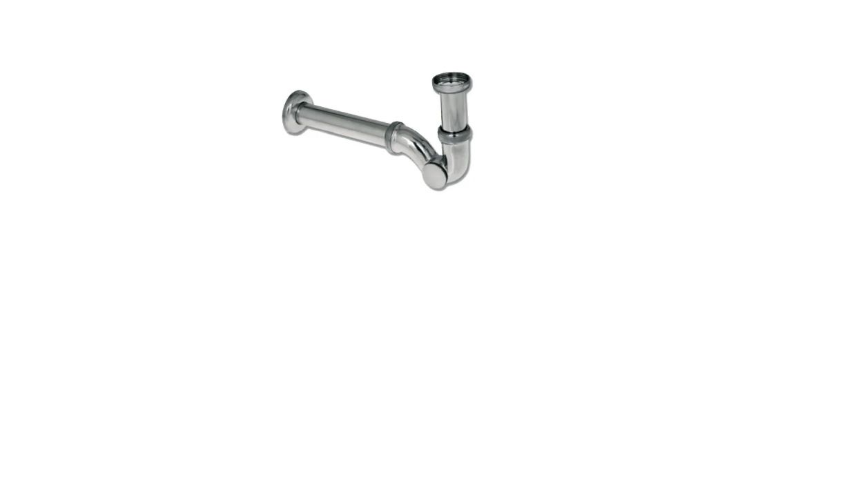 SIFONE DI SCARICO A S 1" C/ISPEZIONE