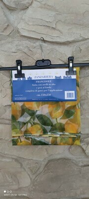 Zanzariera Limoni Gialli 150x250 per portafinestra...