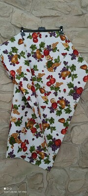 Tovaglia con Frutti colorati var.2 in cotone  140x180