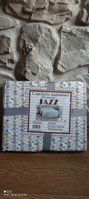 Copriletto Matrimoniale Jazz Multicolor....