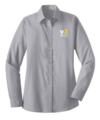 Port Authority® Ladies Long Sleeve Value Poplin Shirt LW100 Port Authority® Ladies Long Sleeve Value Poplin Shirt LW100
