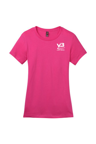 District Made® - Ladies Perfect Weight® Crew Tee DM104L District Made® - Ladies Perfect Weight® Crew Tee DM104L