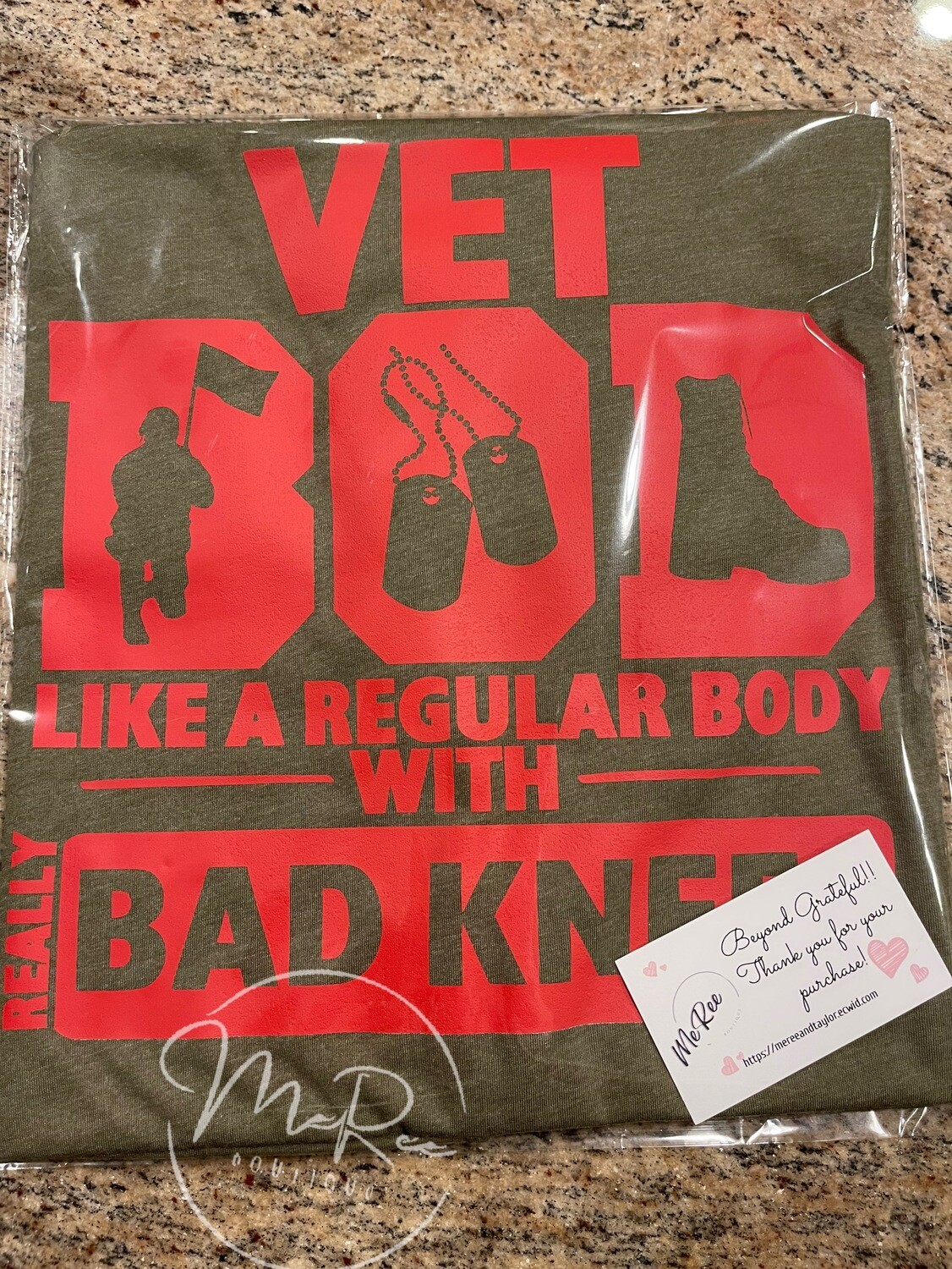 Vet BOD T-Shirt (please allow 3-5 days to process, once ordered.)