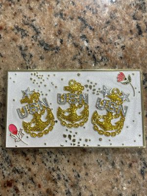 ⚓ PREORDER — Navy CPO Sister Coin ⚓ 3” x 2” Custom Design Chief • Navy Chief • Navy SCPO • Navy MCPO $18.00 each 🌸🌹🌻🥀 Should ship in about 4 weeks!