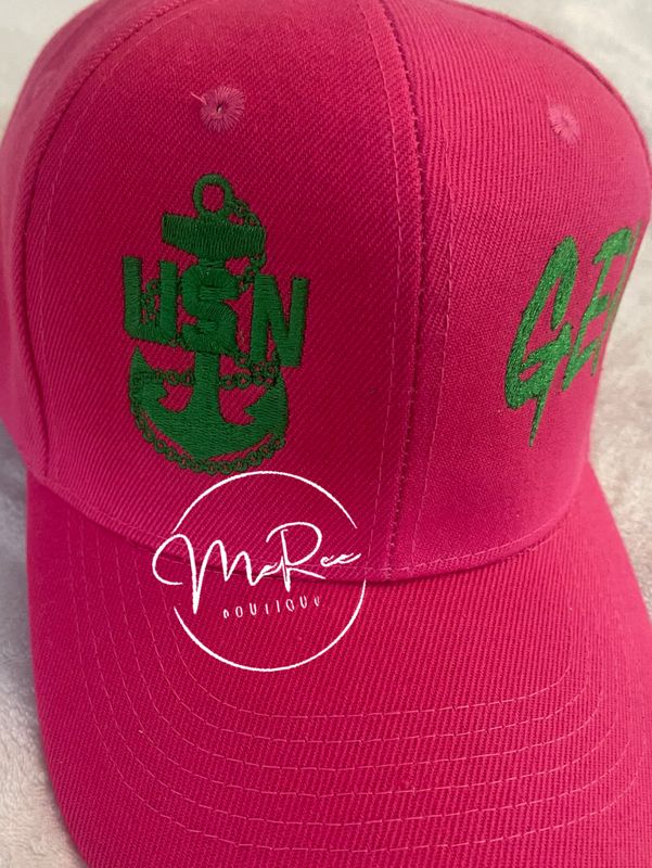 Embroidered Genuine Cap ❤️ 🧢 Please allow 4-6 business days to ship once the order is placed.