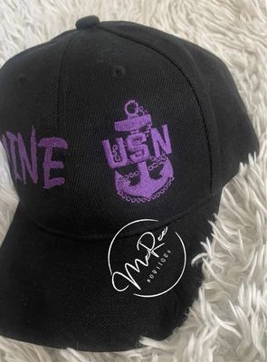 Embroidered Genuine Cap ❤️ 🧢 Please allow 4-6 business days to ship once the order is placed. **CPO, SCPO, or MCPO anchor will be on the LEFT side of the cap.