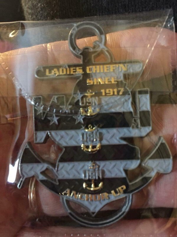 ⚓ 1917 Khaki Kitty CPO Coin — 2.5” 🐾 Ready to ship!!!