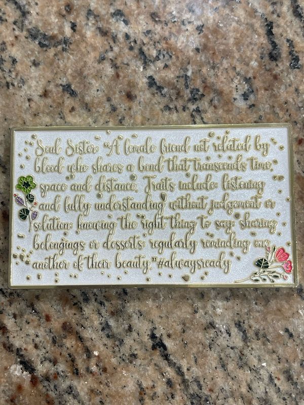 Navy CPO Sister Coin ⚓ 3” x 2” Custom Design Chief • Navy Chief • Navy SCPO • Navy MCPO 🌸🌹