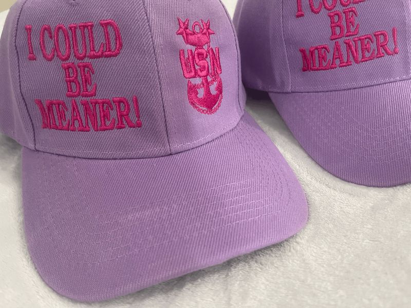 I COULD BE MEANER ❤️ 🧢 **📦 Ships within 3-5 business days after ordering.