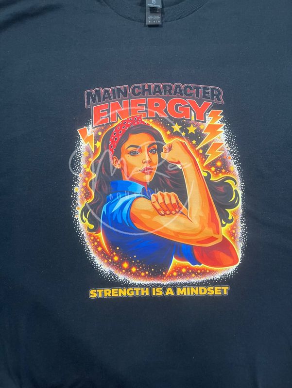 MAIN CHARACTER (Unisex Crew Neck or Woman's V-Neck) *Processing time: 2–5 business days from date purchased*