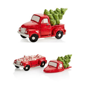 Ceramic Truck & Tree Box/Candy Dish