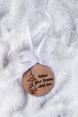 Customized Laser Wood Burned Ornaments - Baby Elephants Design - You pick the saying! Fantastic Gifts for Family, Baby Shower, New Mom Customized Laser Wood Burned Ornaments - Baby Elephants Design - You pick the saying! Fantastic Gifts for Family, Baby Shower, New Mom