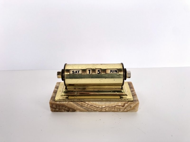 Antique Perpetual Date Calendar