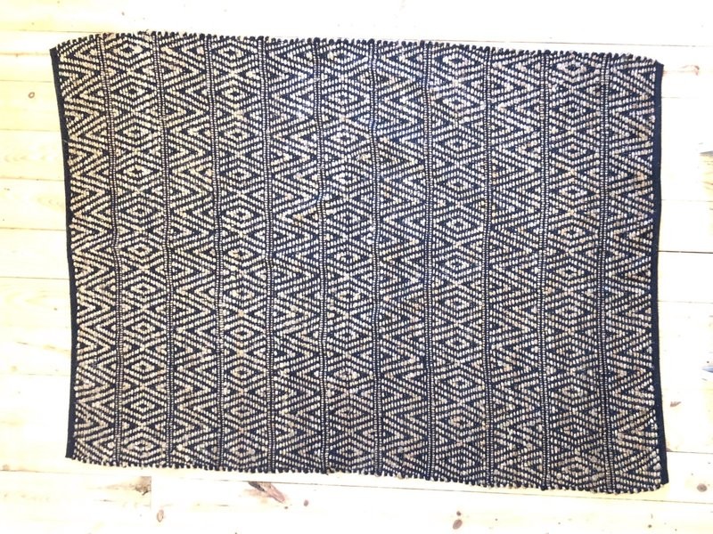 Cheyenne Black & Jute Rug