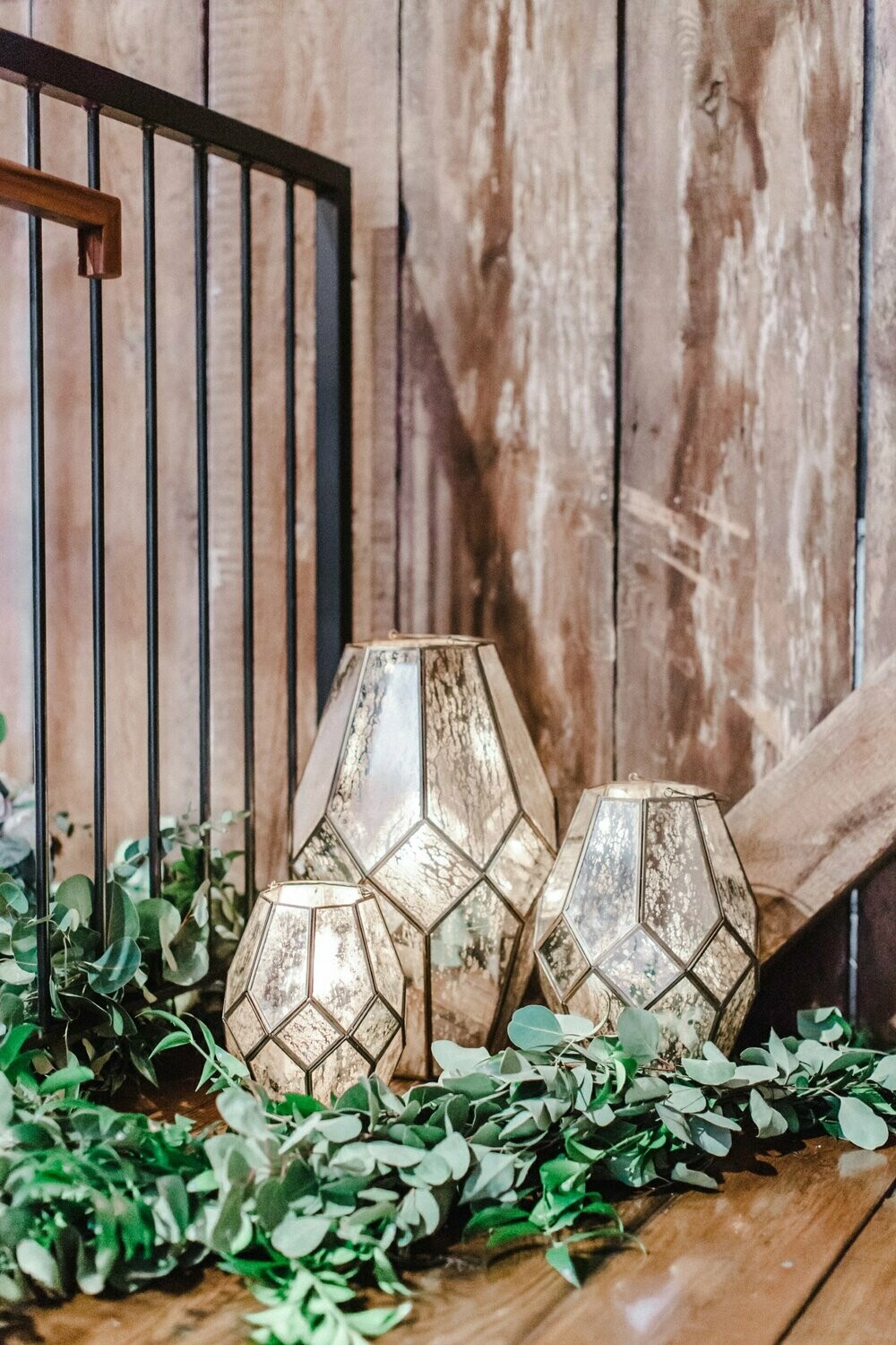 Mercury Glass Lanterns