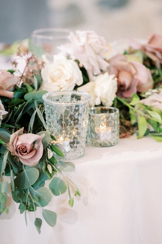 Assorted Clear Glass Votives