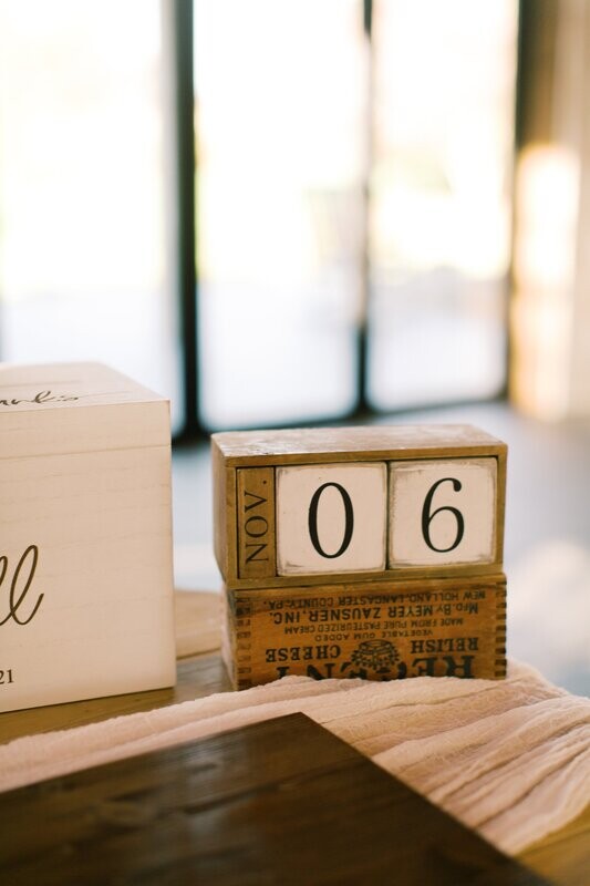 Rustic Perpetual Calendar
