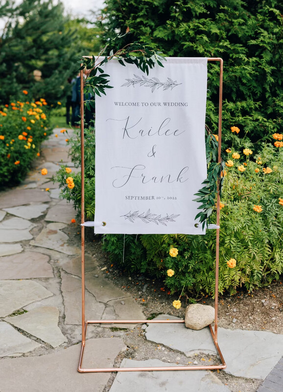 Loxley Copper Sign Holder