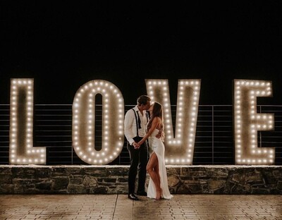 Giant Marquee LOVE Letters