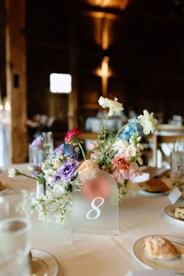 Frosted Acrylic Table Numbers