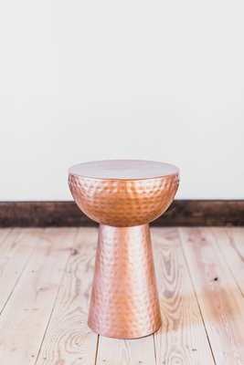 Leona Copper Side Table