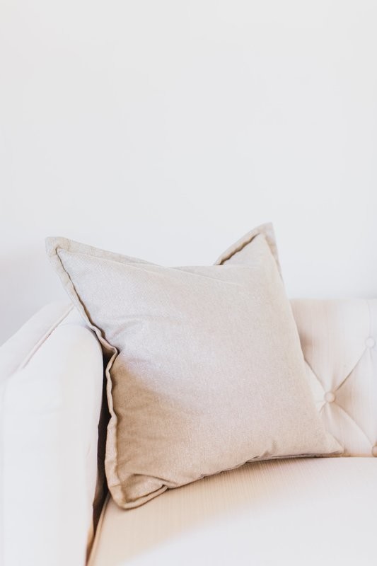 Champagne Shimmer Pillow