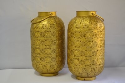 Large Gold Lanterns