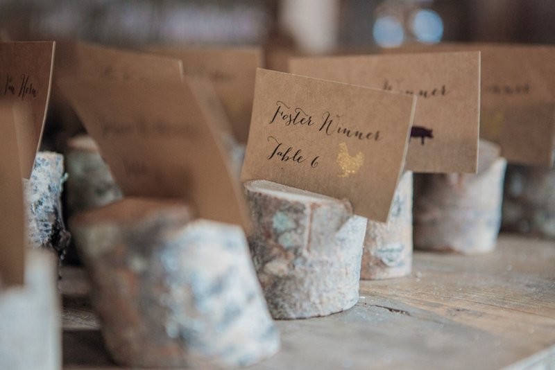 Birch Name Card Holders